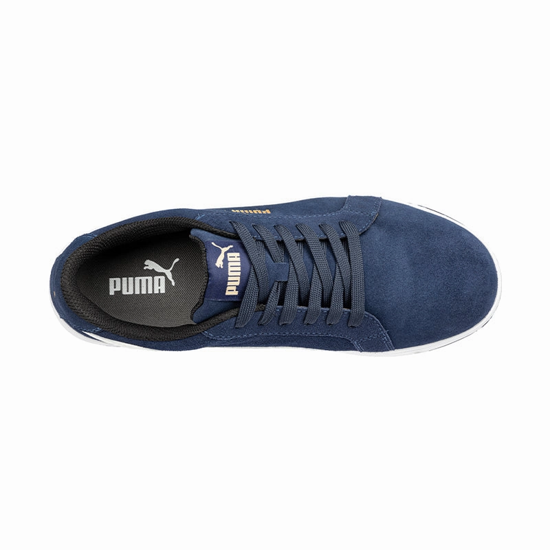 Puma Iconic Composite Safety Shoe (Blue/White) Jay Z Puma Shoes