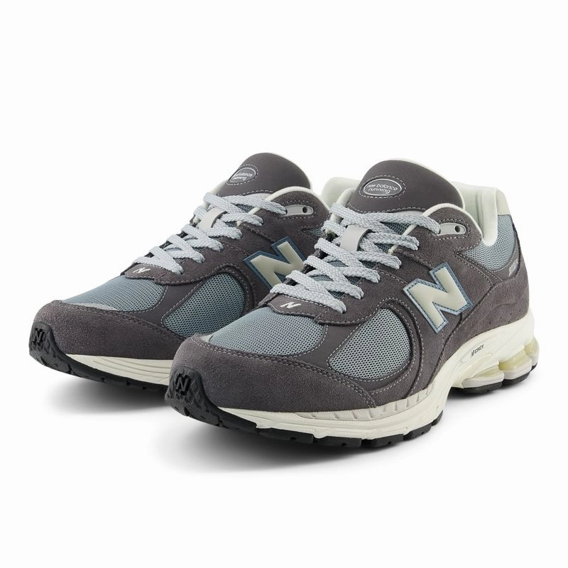 New Balance - Women's M2002RFB Steel Blue New Balance Black 990