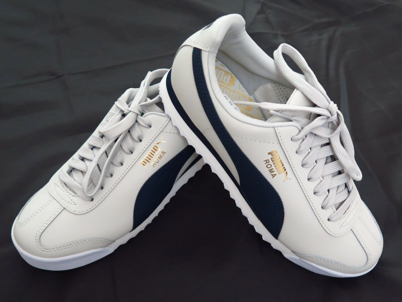 PUMA Roma Leather Sneaker Shoes Most Supportive Asics Shoes