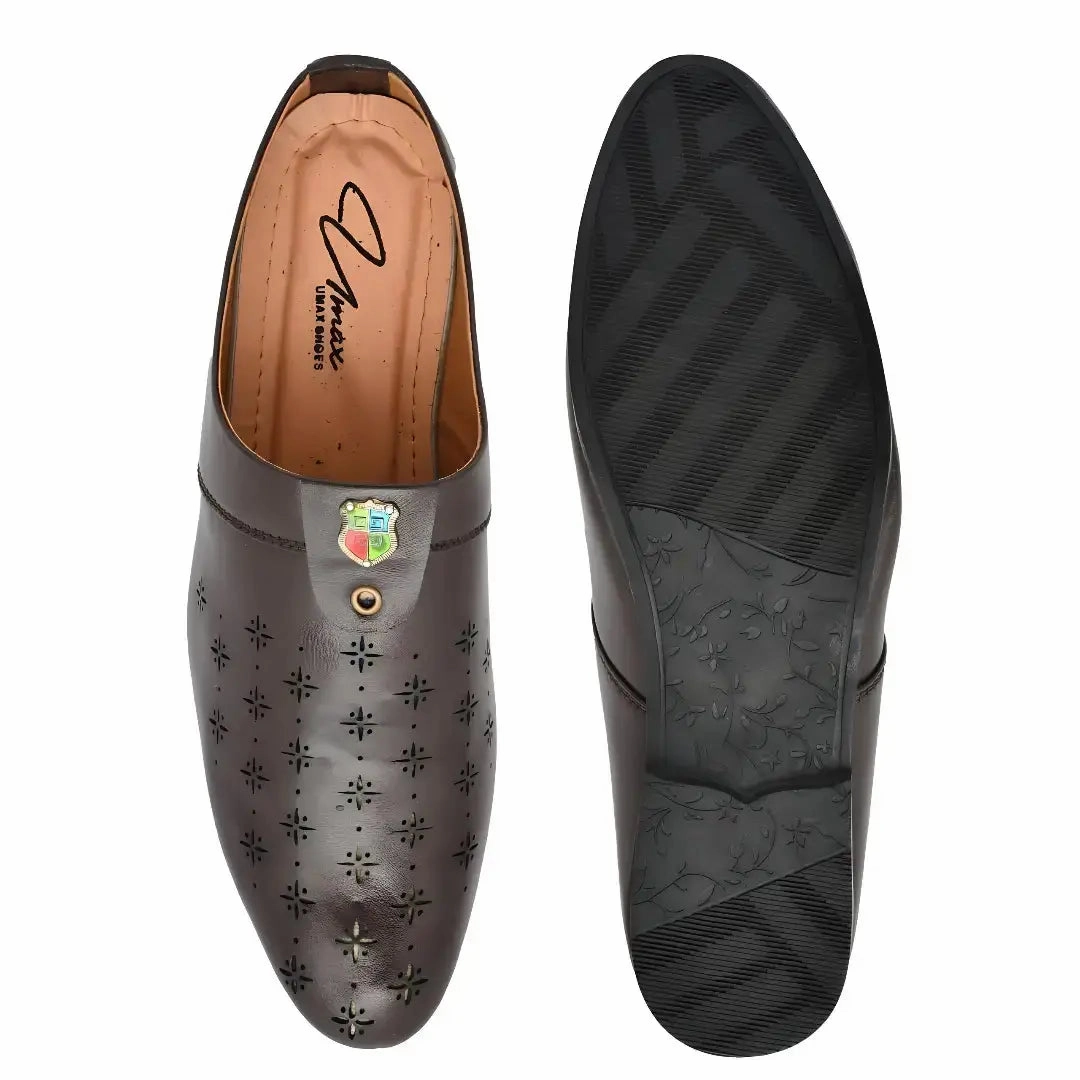 Suit Brown Loafers Stylist Half Loafers for Men in Brown Color