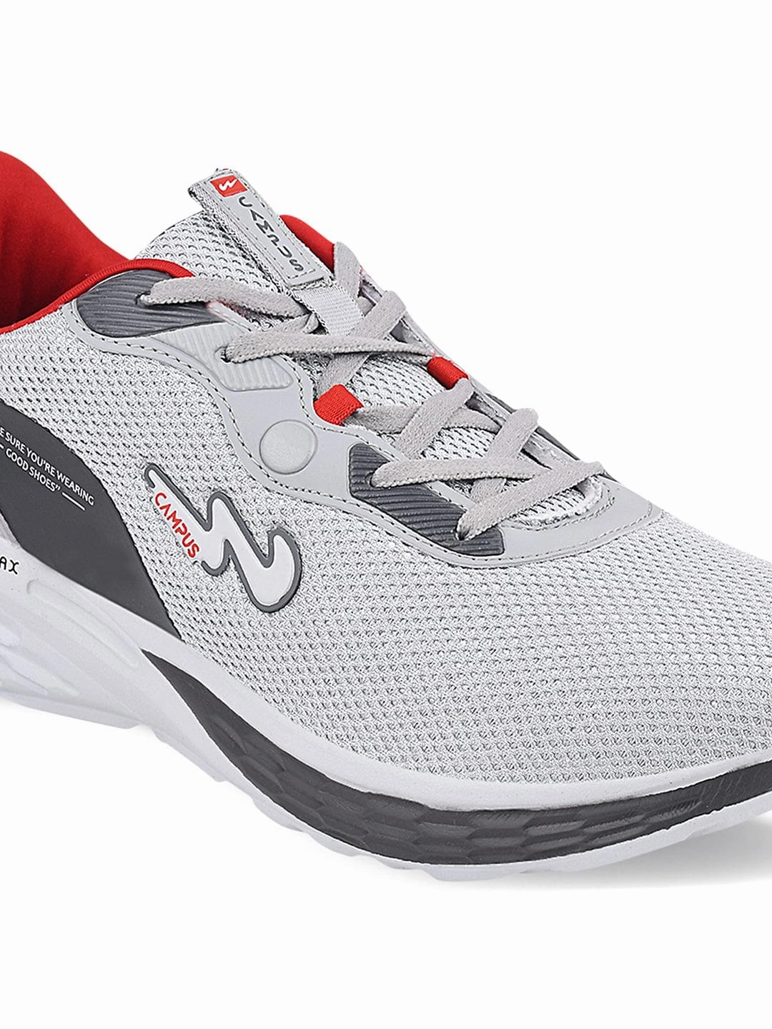 CAMP SMART Grey Men's Running Shoes Running Shoe For Half Marathon