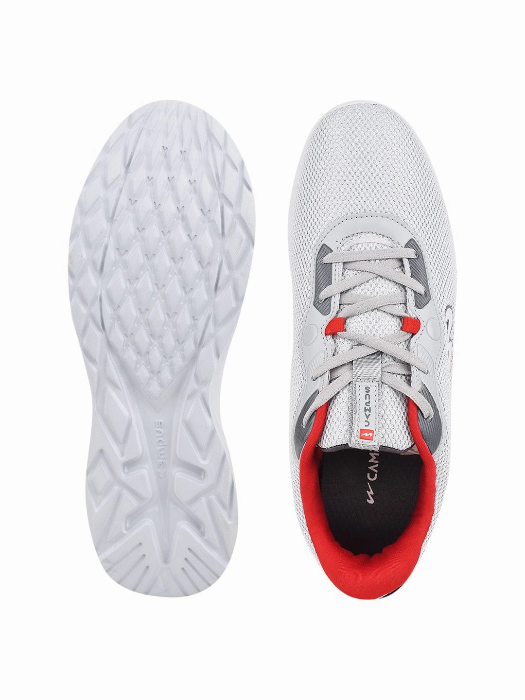 CAMP SMART Grey Men's Running Shoes Good Running And Lifting Shoes