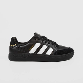 Adidas Skateboarding - Tyshawn Jones Low Pro (Leather) Shoes - Core Black / Footwear White / Gold Metallic Adidas Shoes High Top