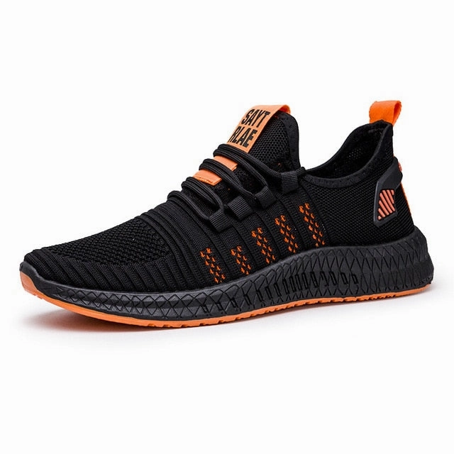 Casual Oxford Shoes With Jeans Fashion Sneakers Men Vulcanized Shoes Air Mesh Mens Trainers Lightweight Casual Shoes Men Black Footware Tenis Masculino