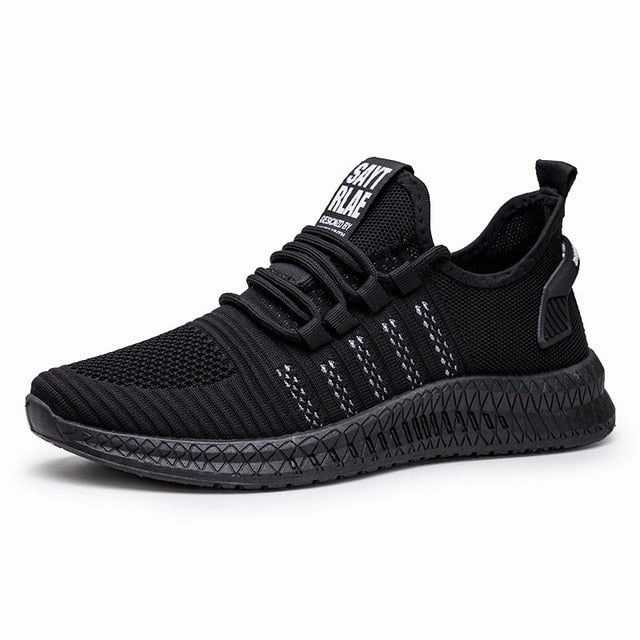 Fashion Sneakers Men Vulcanized Shoes Air Mesh Mens Trainers Lightweight Casual Shoes Men Black Footware Tenis Masculino Blazer Mid '77 Casual Shoes
