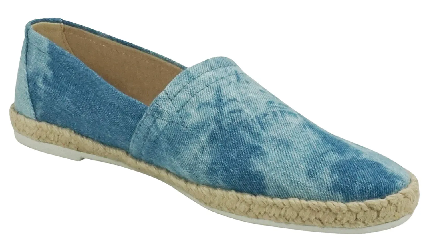 Betty-S DYE Blue Soda Olive Suit Loafers