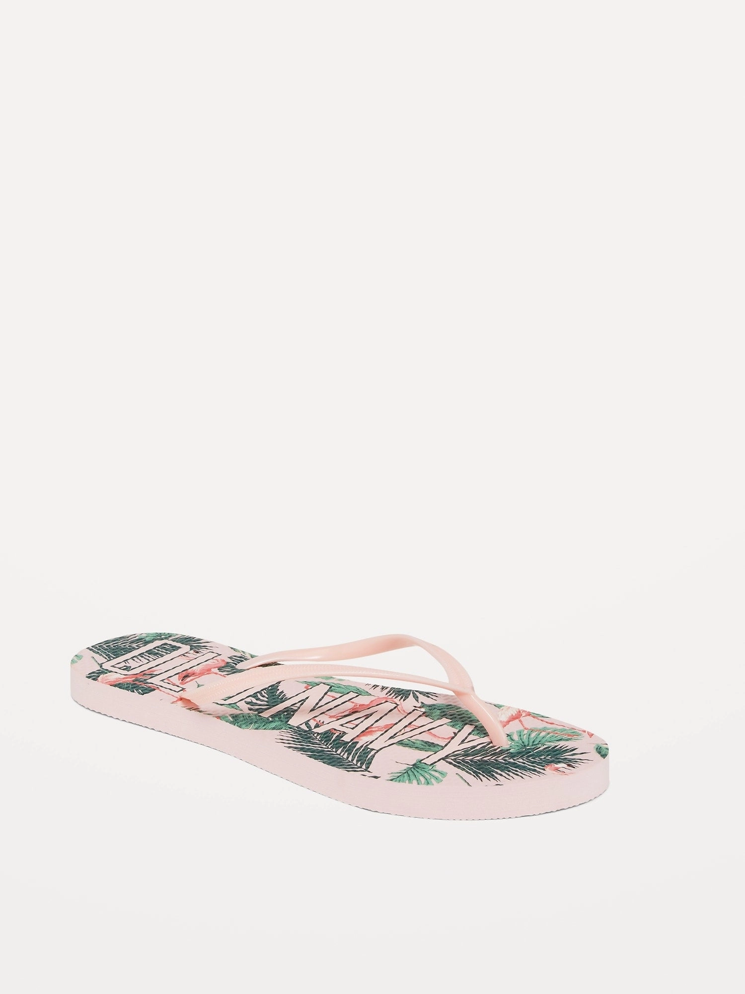 Logo Graphic Flip-Flop Sandals for Women (Partially Plant-Based) Busch Light Flip Flops