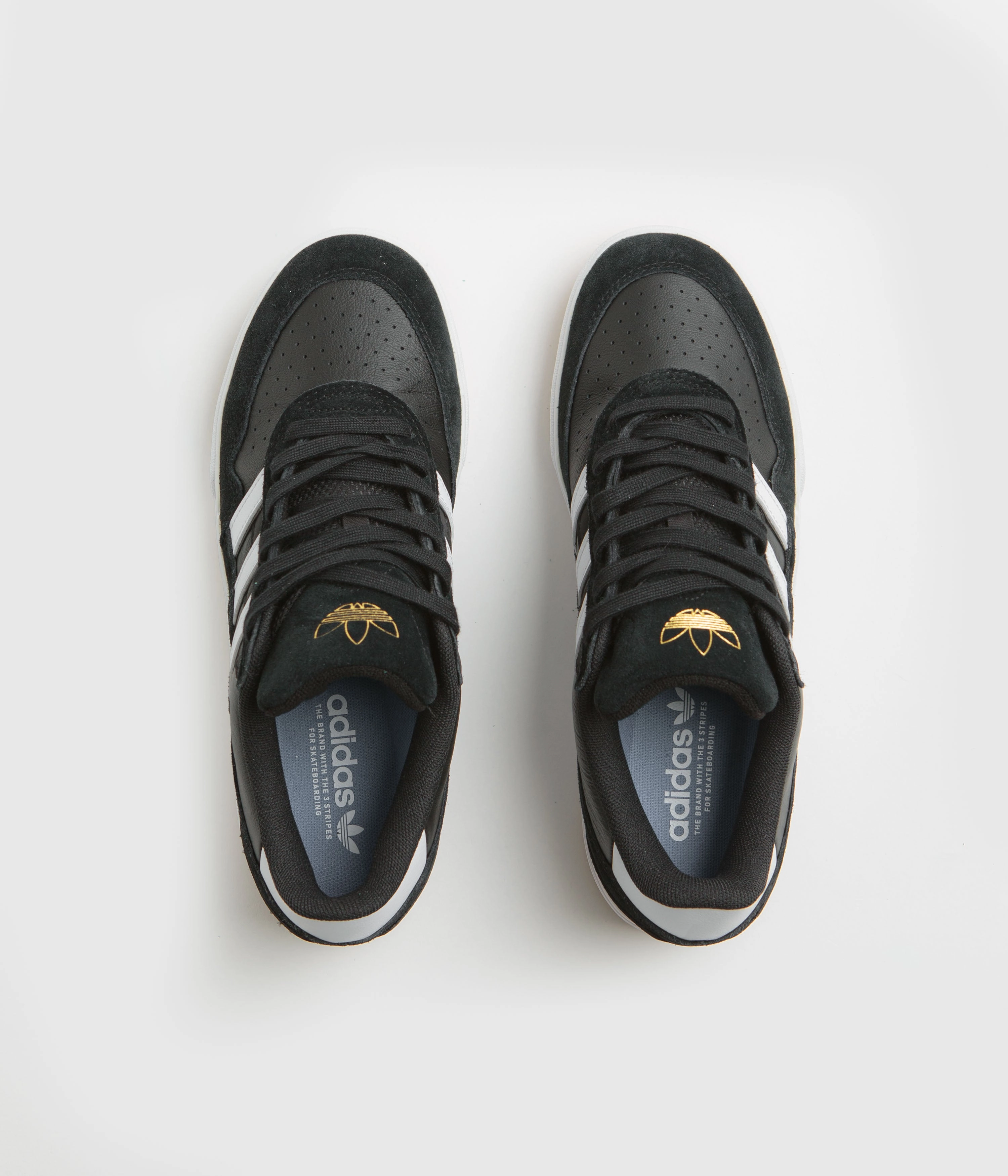 Adidas Tyshawn II Shoes - Core Black / FTWR White / Gum4 Adidas At-at Shoes