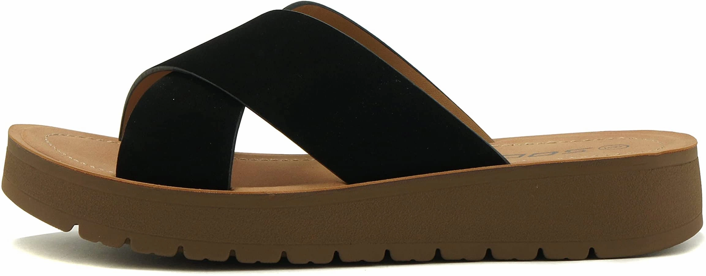 Heeled Sandals Low Heel LUCY-S Black Soda