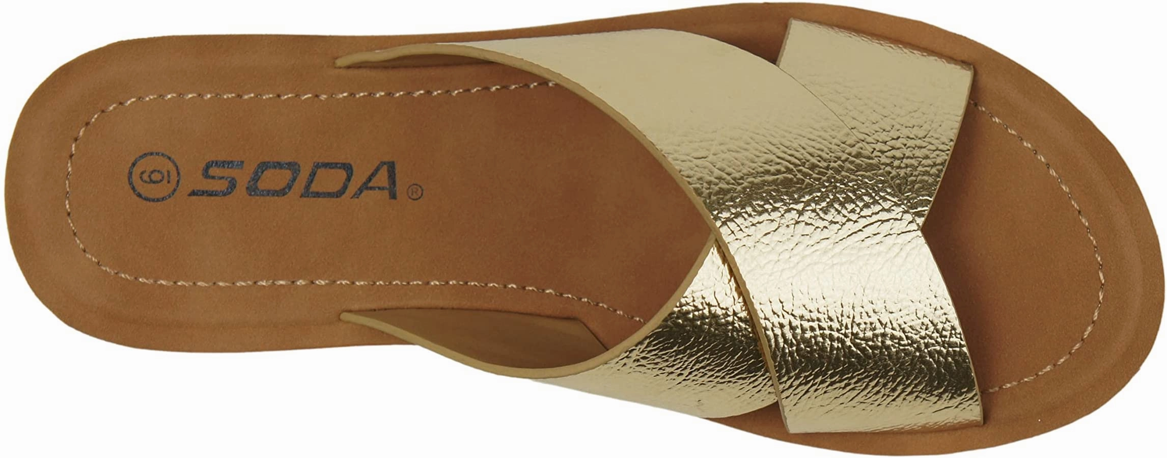 LUCY-S Gold Soda Zappos Sandals