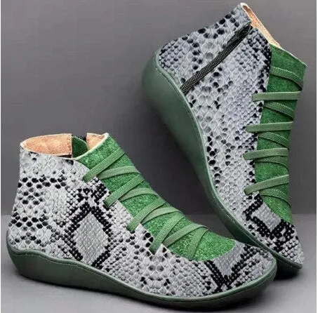 Strappy Vintage Ankle Boots (Styles To Choose From) Peter Milar Loafers