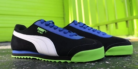 PUMA Mens Roma Perf XTG Leather Logo Sneakers Puma Softride Enzo Nxt Running Shoe