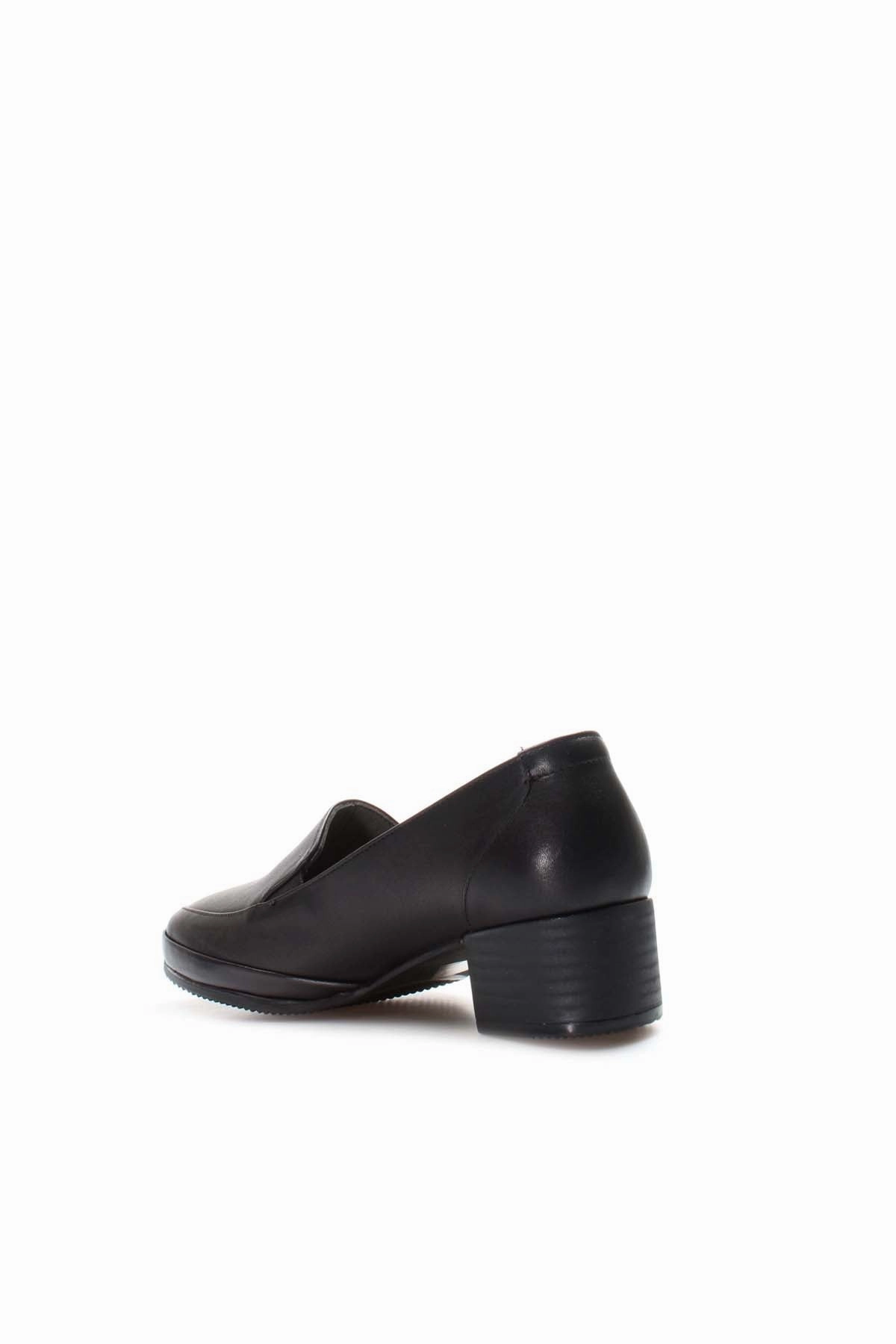 FST Genuine Leather Women's Casual Shoes 889ZA5061 Black - San Mateo Atenco Pull-on / Slip-on Casual Shoes