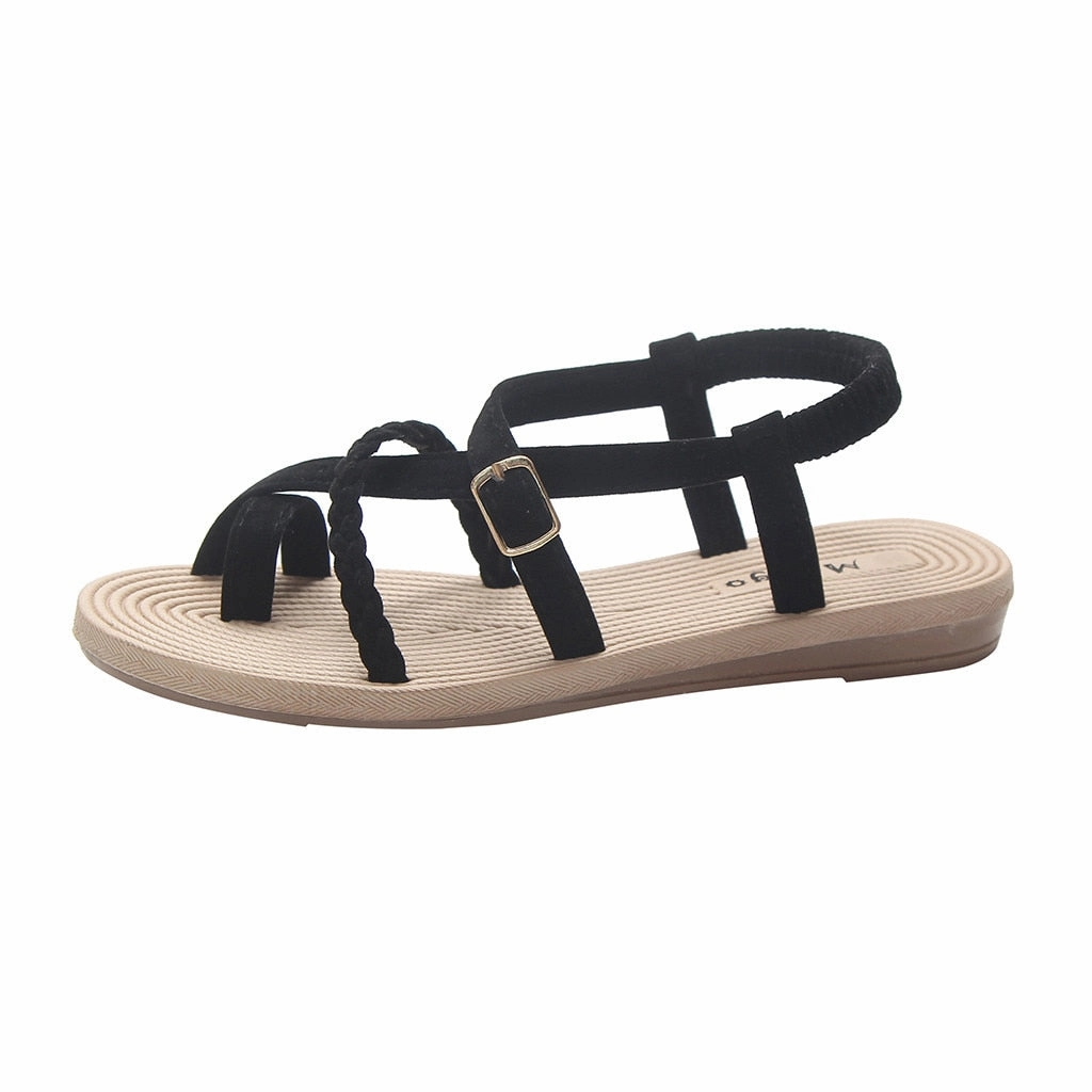 Flatform Sandals Luxury Women Sandals 2020 Summer Flats Shoes Platform Beach Sandalias Female Plus Size FlipFlops Ladies Soft Bottom Slides Mules
