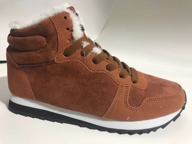 Low Flat Shoes Men Boots 2021 Men's Winter Sneakers Winter Snow Boots Man Lace-Up Suede Ankle Boots Flat Winter shoes Male Vulcanized Shoes