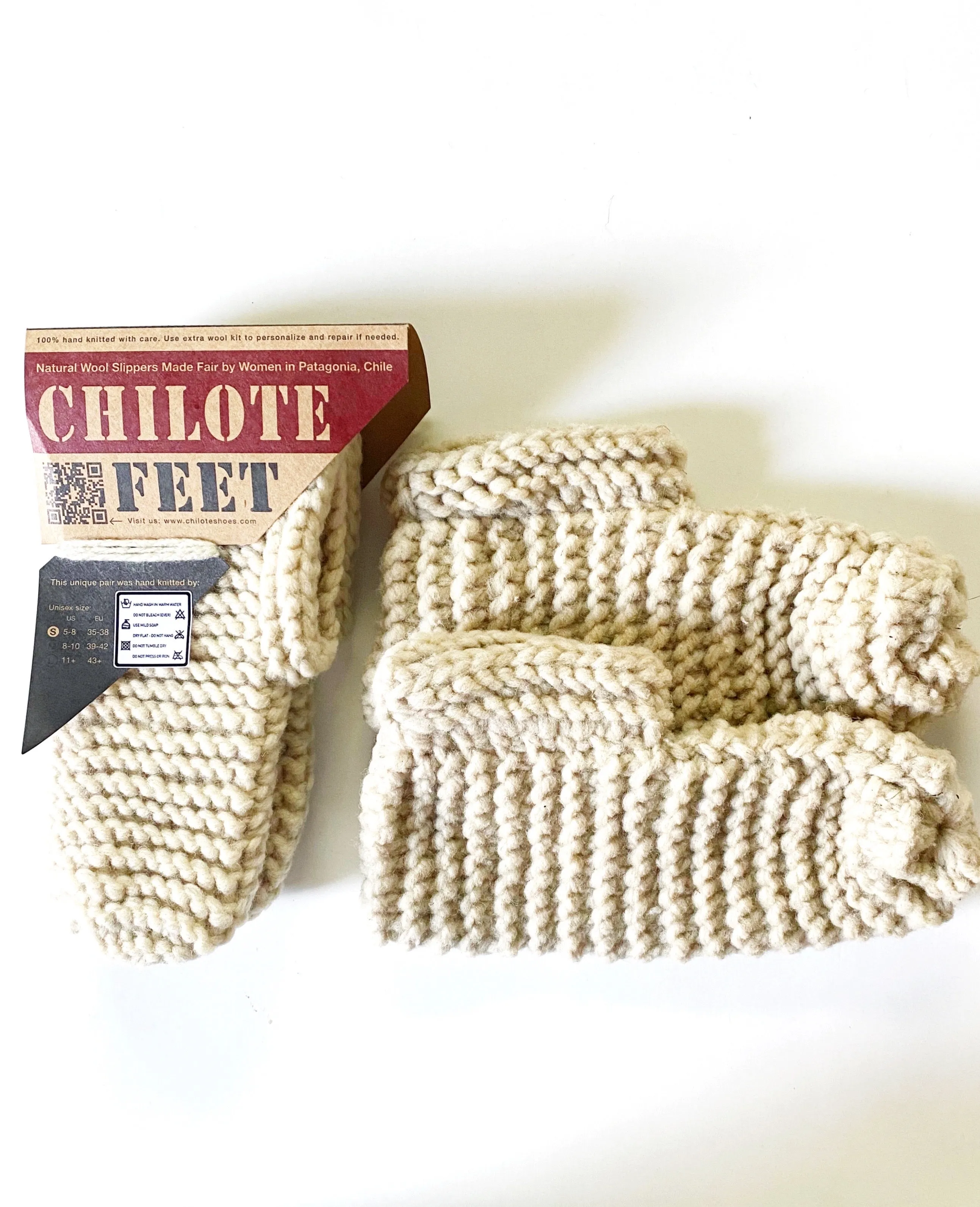 Squishy Slippers Chilote: Sheep Wool House Slippers