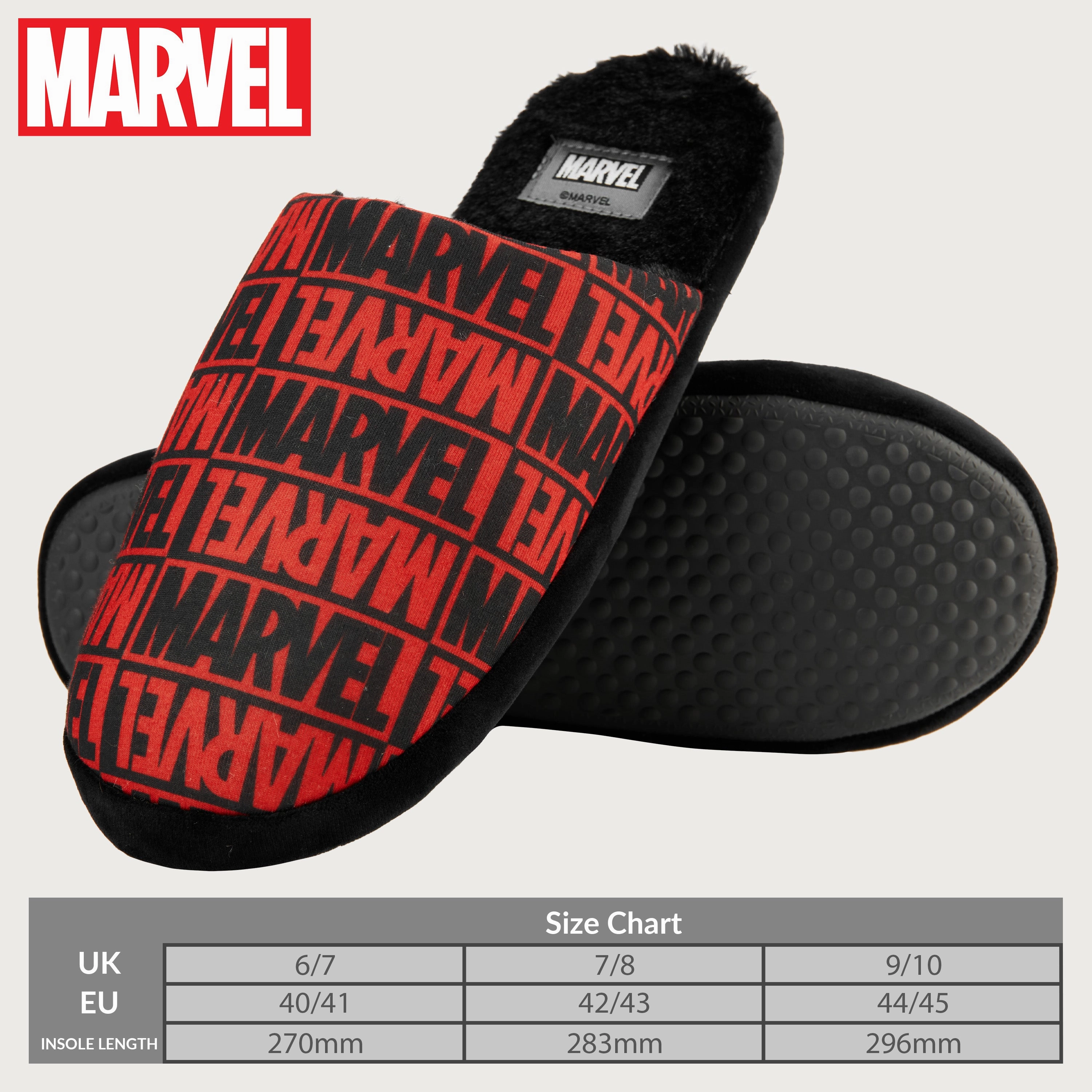 Rab Slippers Marvel Men's Slippers - Warm Cosy Indoor Non Slip Shoes