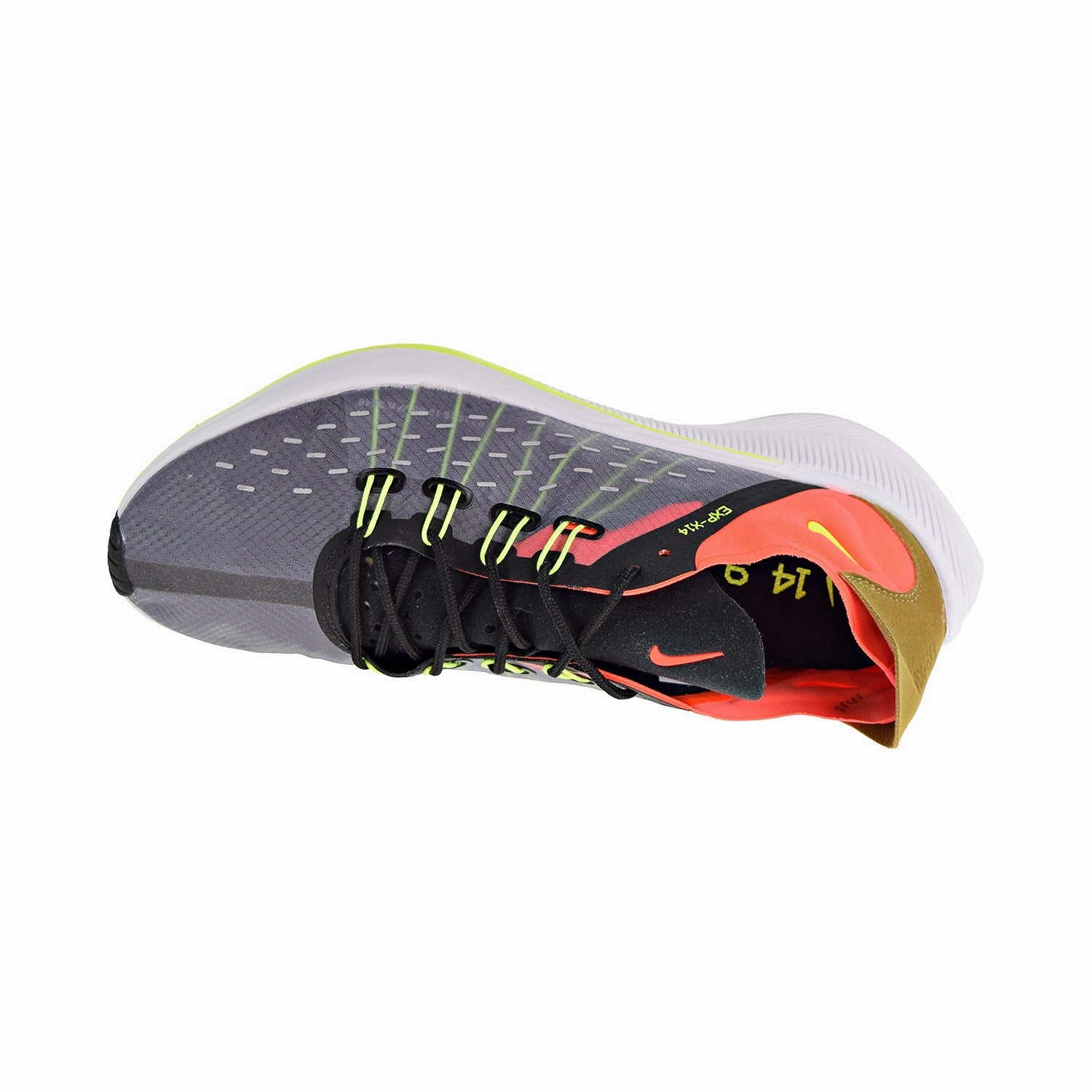 Nike EXP-X14 Men's Shoes Black/Volt/Crimson Best Shoes In Asics