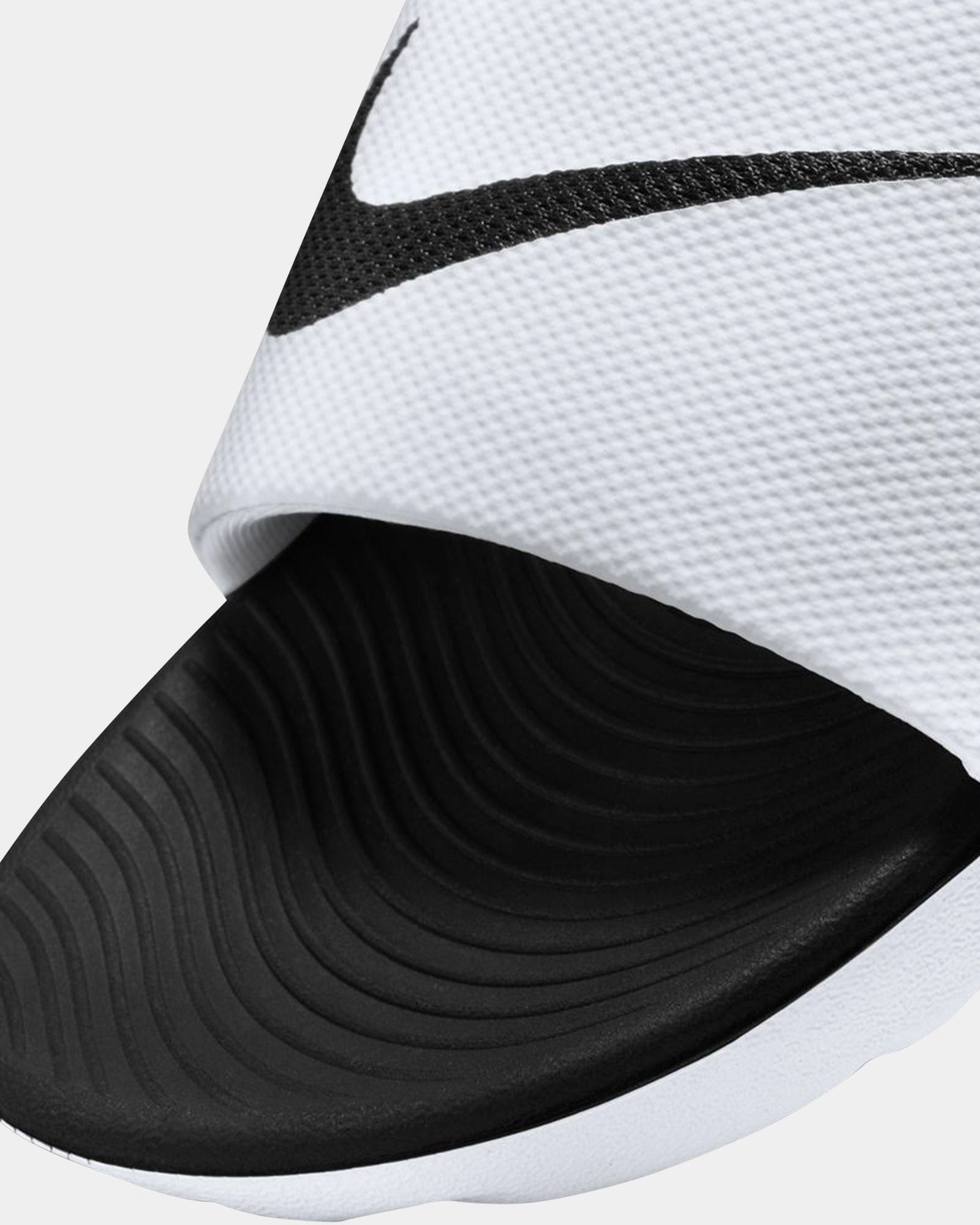 Asics Skateboarding Shoes Kawa Slides White/Black