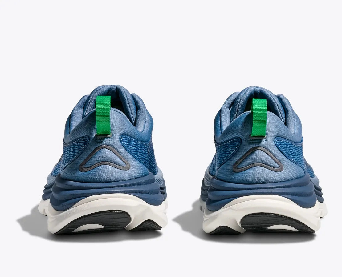 Running Shoes For A High Arch Hoka - Men Gaviota 5 Downpour / Thunder Cloud 1127929