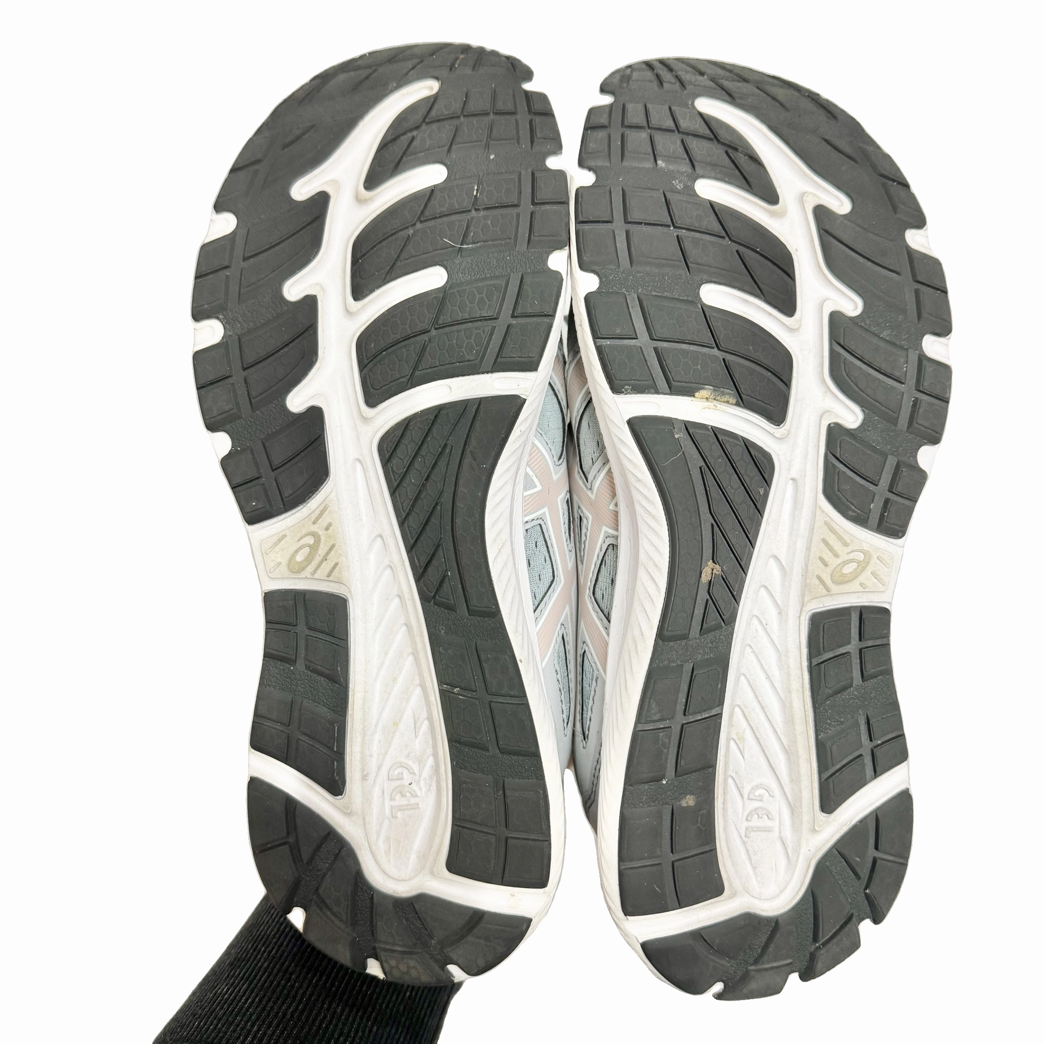 Sale On Asics Shoes Shoes Athletic By Asics In Grey & Pink, Size: 8.5