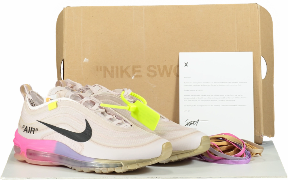 Best Asics Marathon Racing Shoe NIKE Off-White Elemental Rose Serena Queen UK 8.5 