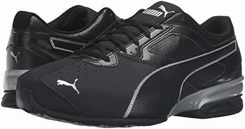 PUMA Tazon 6 Men's Cross Training Shoes, Black/Silver Asics Tennis Shoes Hong Kong