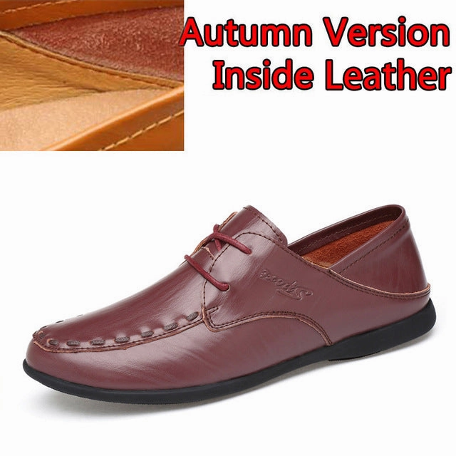 Good Shoes For Flat Feet For Work Men Casual Shoes Slip On Comfortable Breathable Flat High Quality Men Loafers Shoes