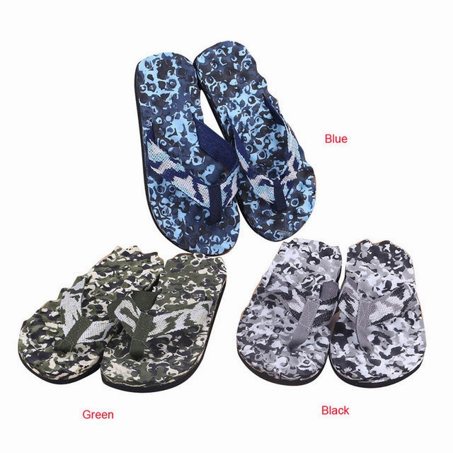 Mini Boot Slippers Men Comfort Sandals Summer Camouflage Flip Flops