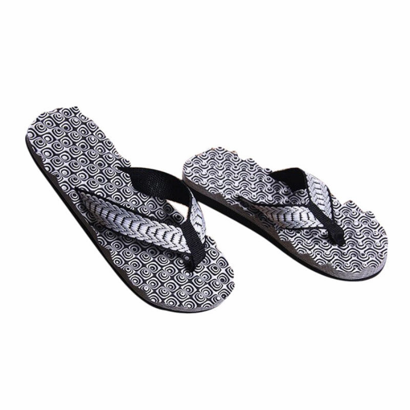 Flip Flat Shoes Men Flip-flops Slippers Shoes Comfortable Massage Beach Sals Home Beach Slipper indoor Flat Shoes