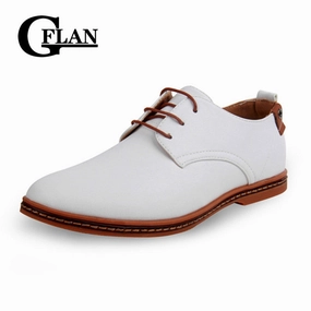 Men Leather Shoes New Fashion Men Casual Flat Spring And Autumn Oxford Shoes New Fashion Flat Shoes