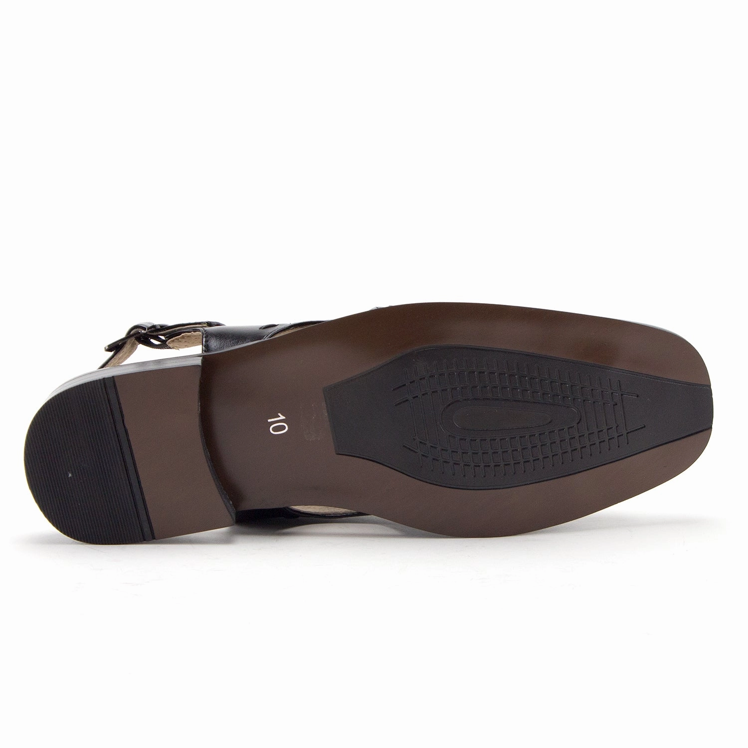 Sandals Church San Bernardino Men's 33225 Leather Lined Sling Back Covered Toe Dress Sandals