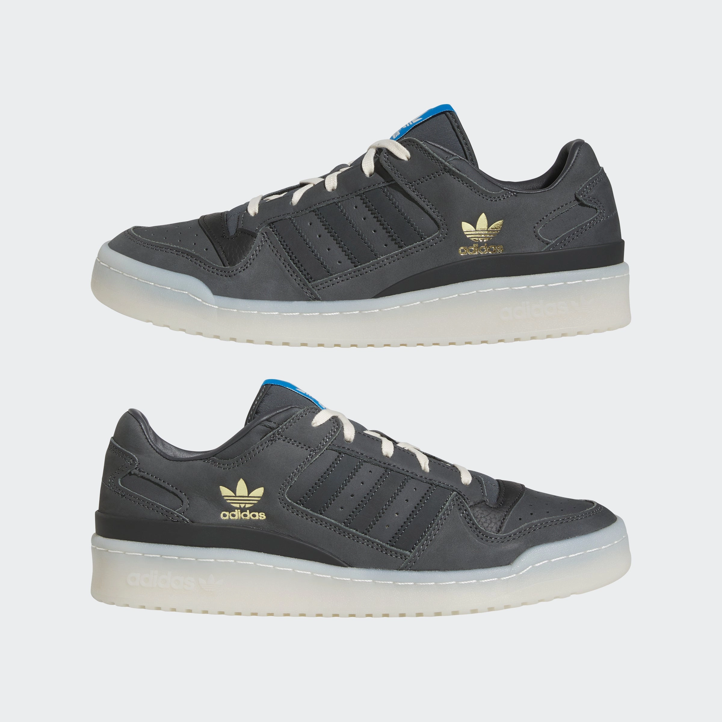 Men's adidas Originals Forum Low Shoes Solid Grey Neon Adidas Shoes