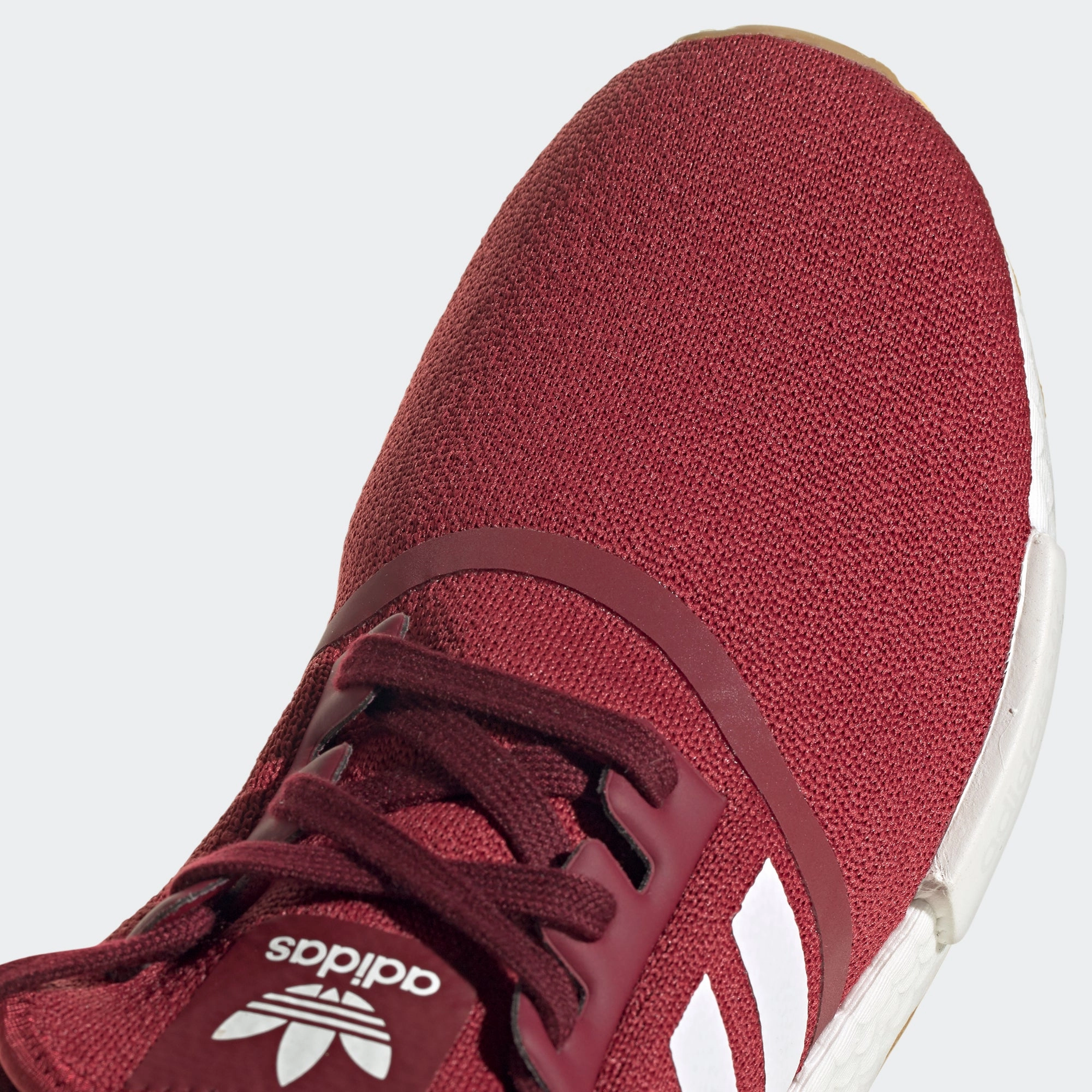 Men's adidas Originals NMD_R1 Shoes Collegiate Burgundy Adidas Shoes Clearance