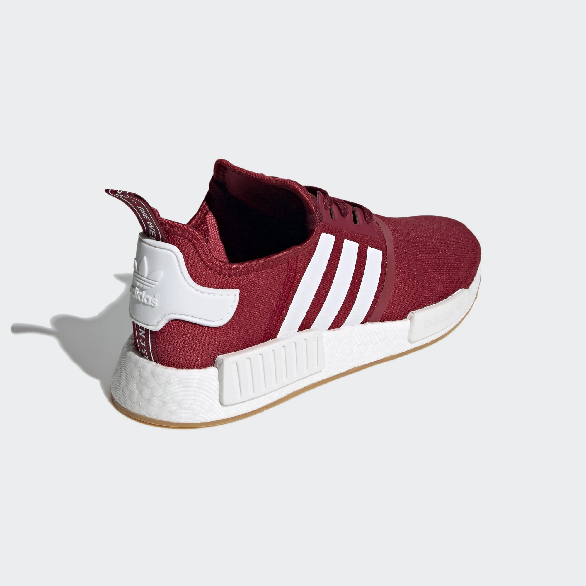 Men's adidas Originals NMD_R1 Shoes Collegiate Burgundy Adidas Primegreen Shoes