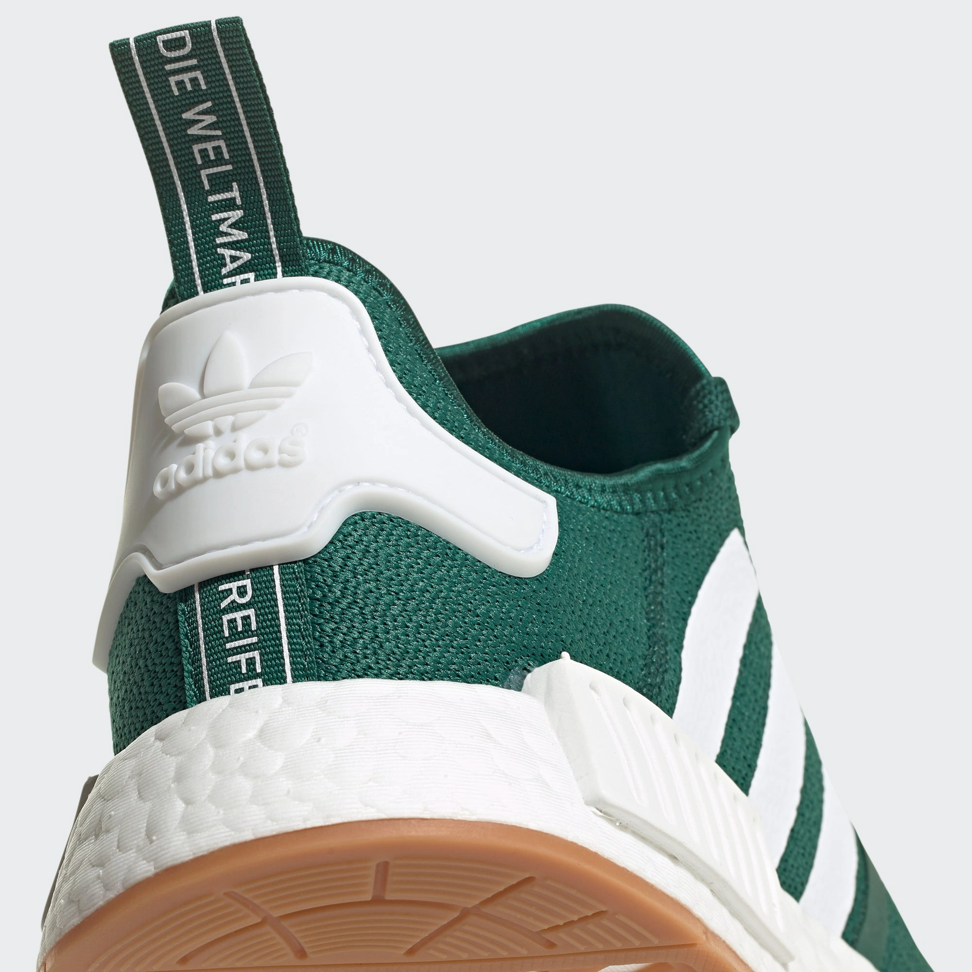 Men's adidas Originals NMD_R1 Shoes Collegiate Green Demon Slayer Shoes Adidas