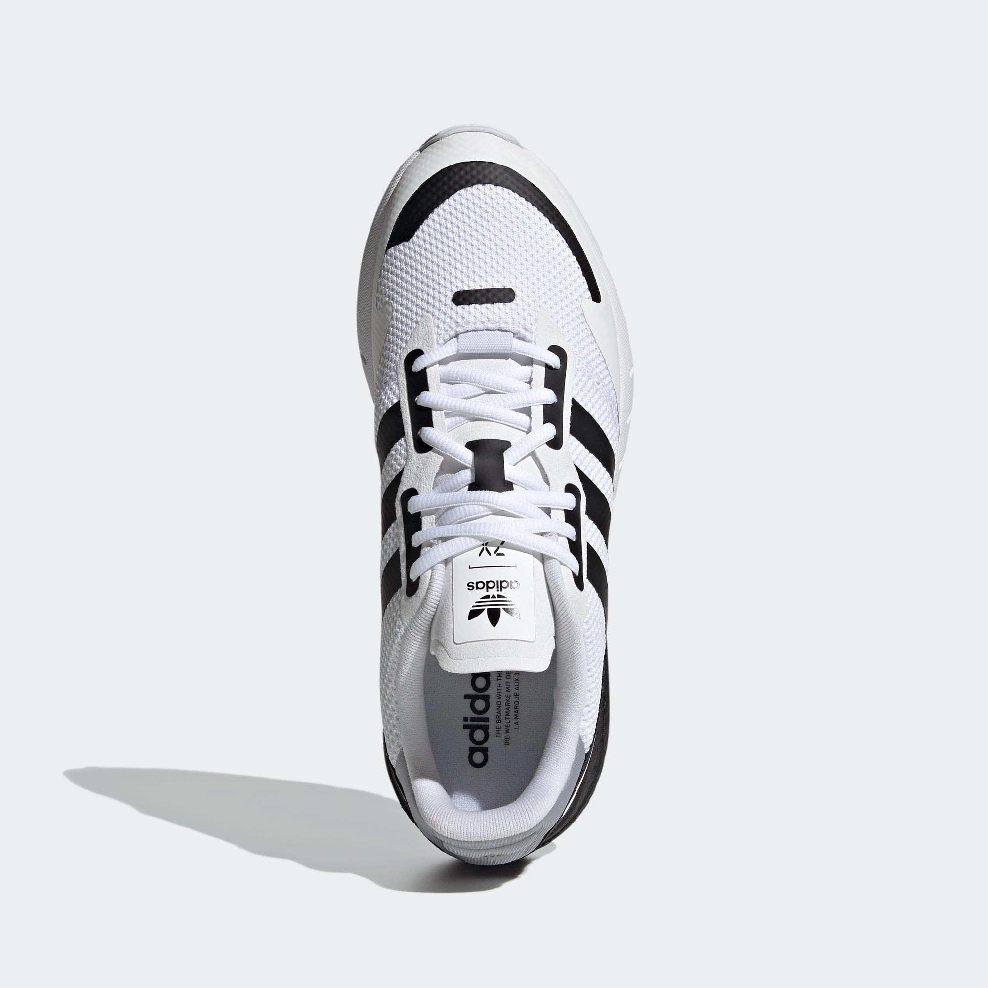High End Adidas Shoes Men's adidas Originals ZX 1K Boost Shoes White Black