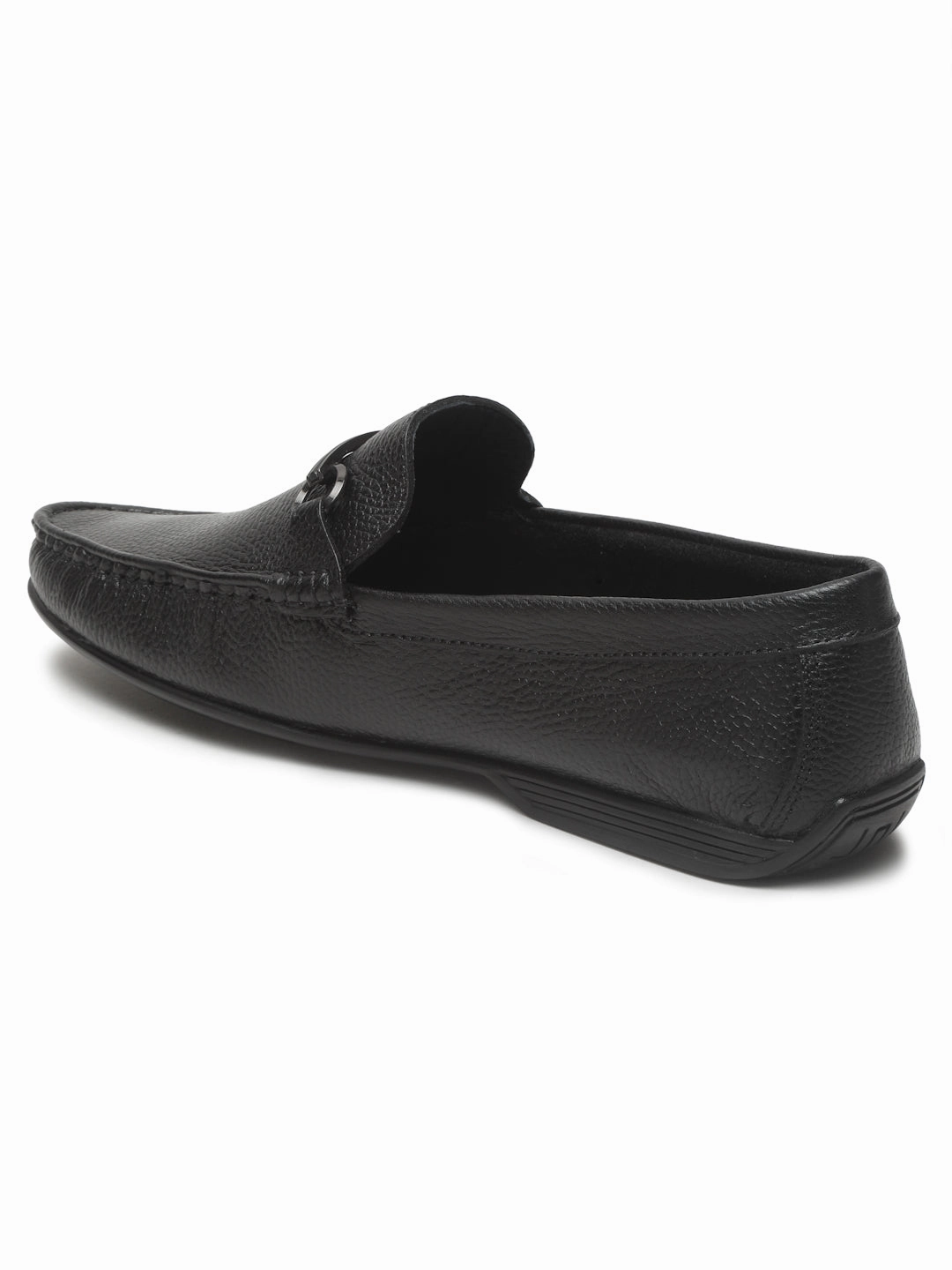 Drivetrain Casual Composite Toe Work Shoe Men's Black Leather Flexi 360 Loafers