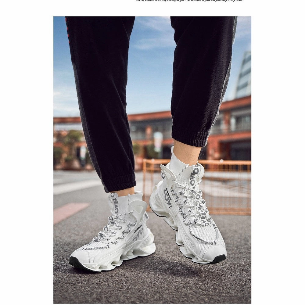 Casual Derby Men's Casual Trainer Race off Loafers Running Shoes