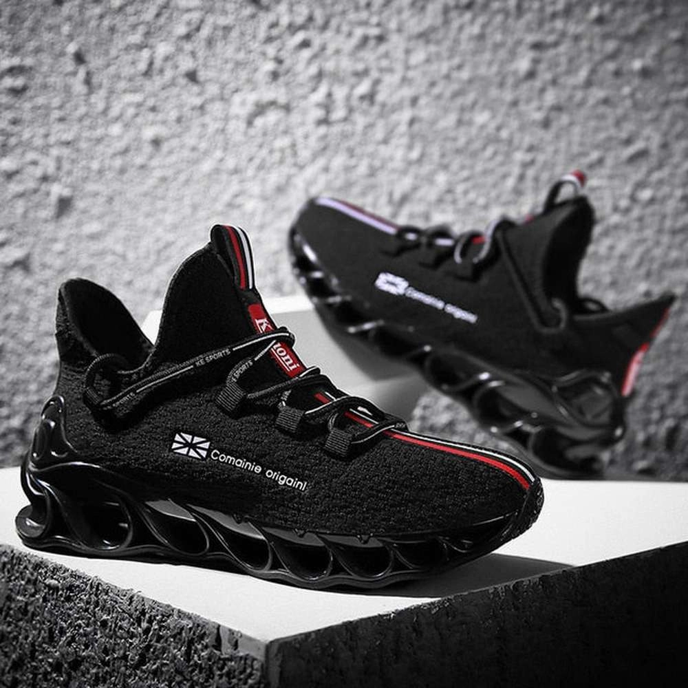 Smart Casual Work Shoes Men's Casual Trainer Race off Loafers Running Shoes