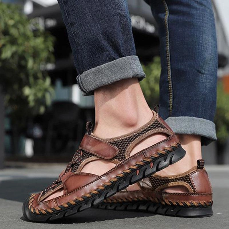 Men's Fashion Casual Sandals Non Open Toe Sandals