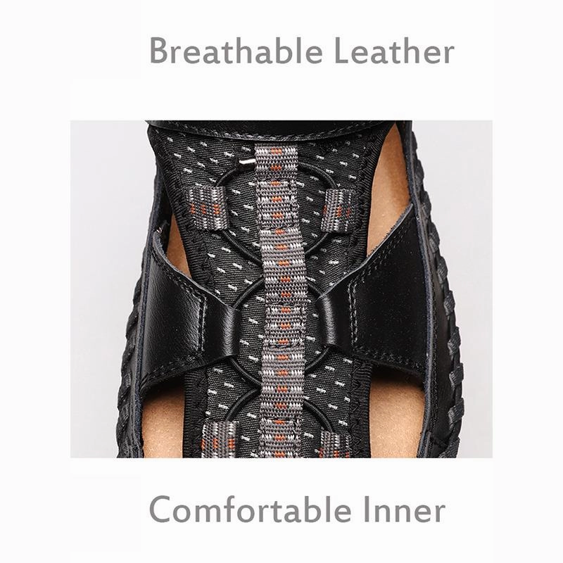 Men's Fashion Casual Sandals Camera Platform Sandals