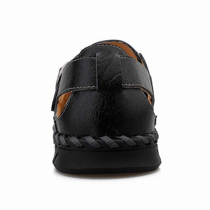 Extra Wide With Sandals Men's Leather Soft Fashion Sandals