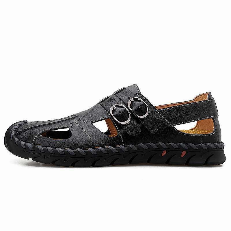 Men's Leather Soft Fashion Sandals Sandals Resorts Locations