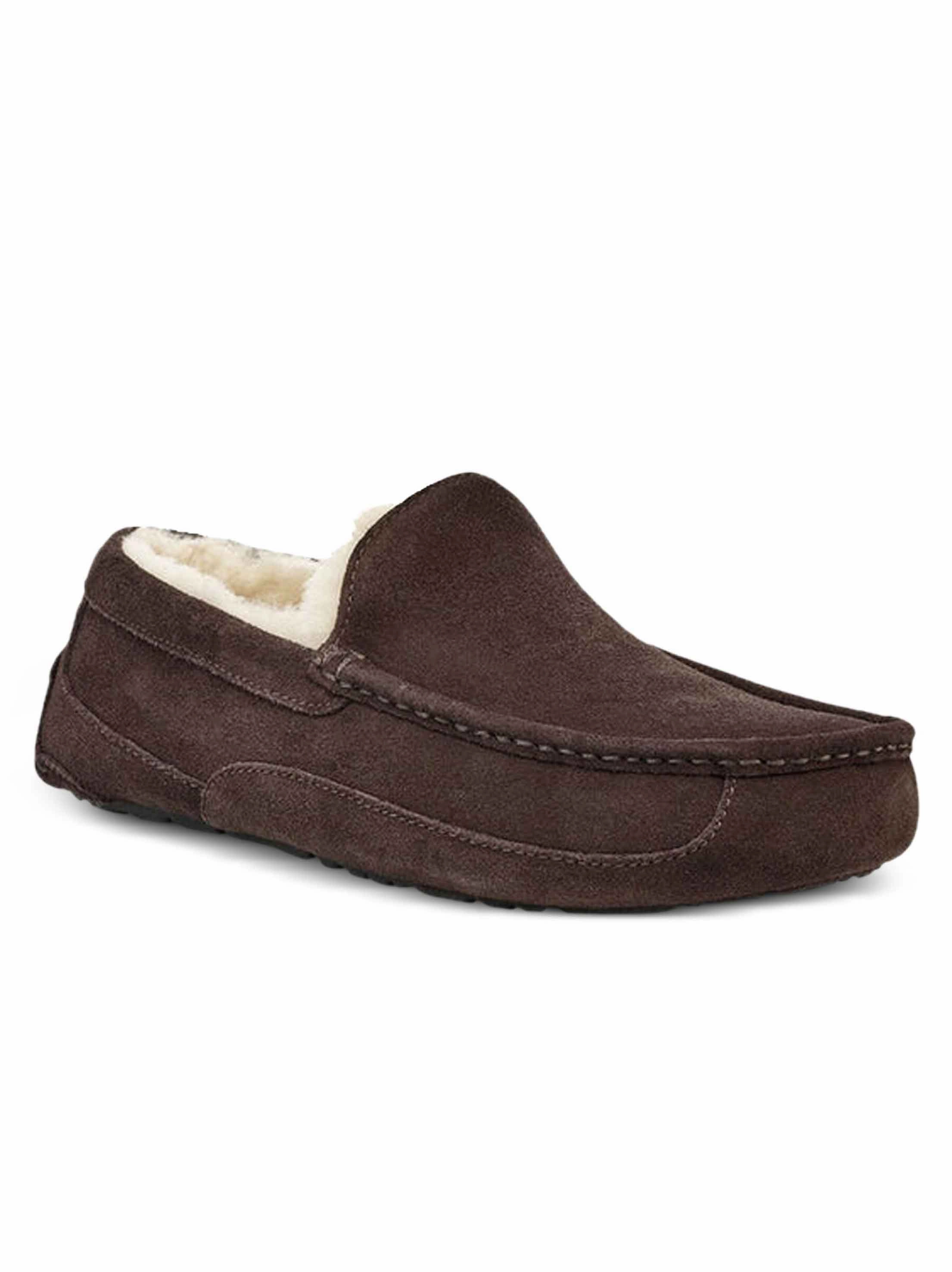 Men's Mocassin Slippers,Brown Spanish For Slippers