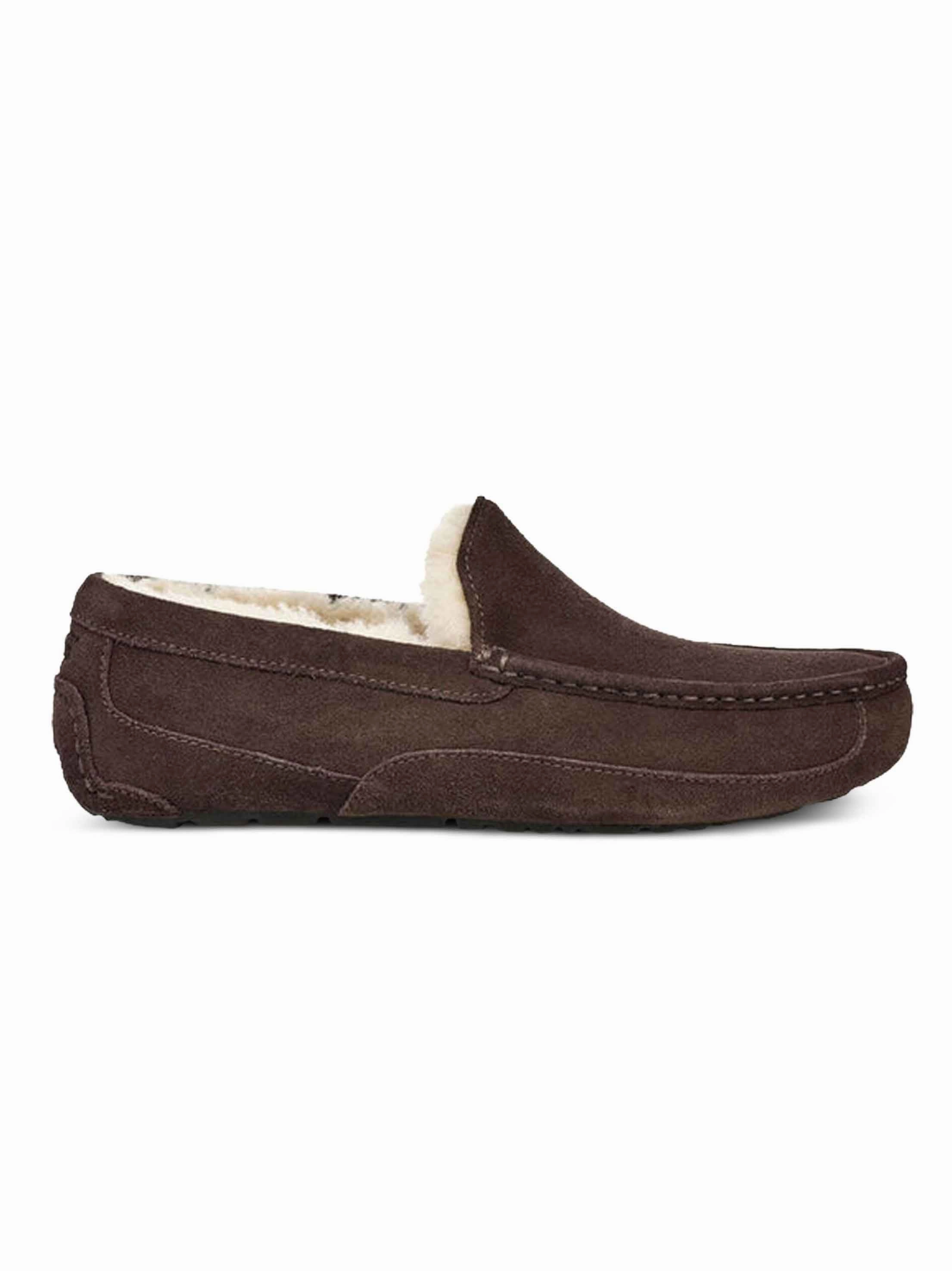 Men's Mocassin Slippers,Brown Toe Slippers Canyaon