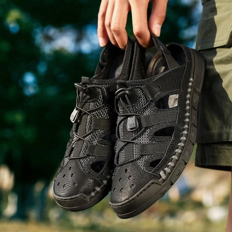 Men's Outdoor Casual Breathable Sandals Snorlax Slippers