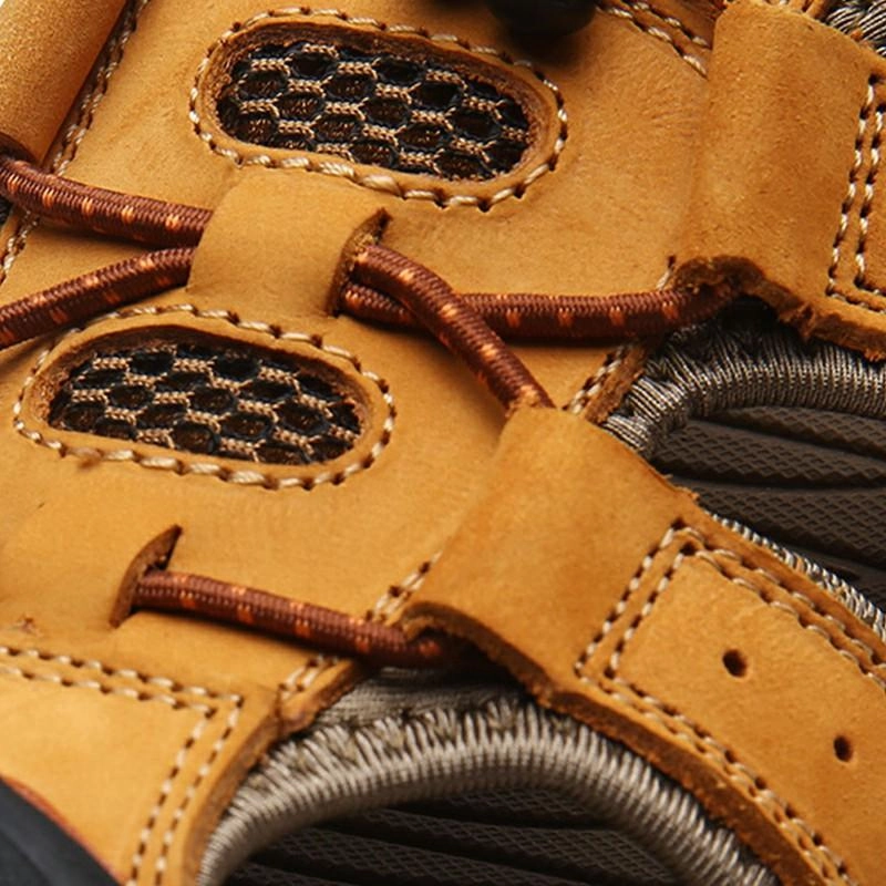 Sandals In Montego Bay Men's Outdoor Leather Toe Cap Sandals