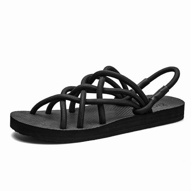 70s Platform Sandals Men Sandals Comfortable Shoes 2020 New Beach Men Shoes Summer shoes Man Sandals Flip Flops New Fashion Gladiator flat sandles