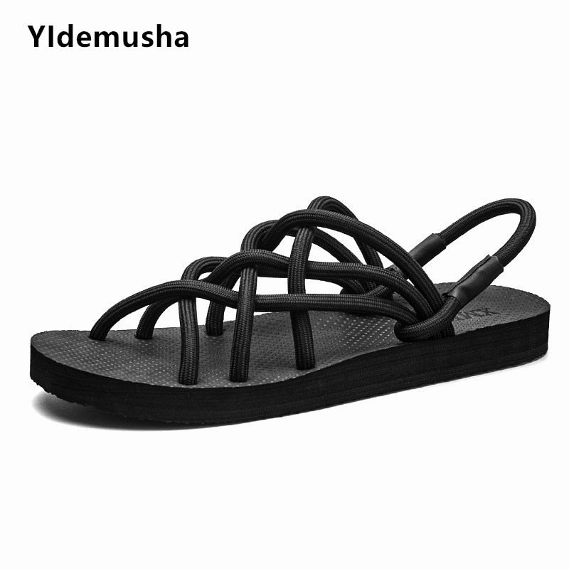 Men Sandals Comfortable Shoes 2020 New Beach Men Shoes Summer shoes Man Sandals Flip Flops New Fashion Gladiator flat sandles Tkees Sandals